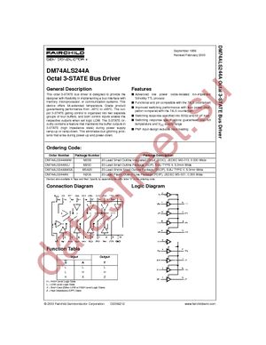 DM74ALS244AMSA datasheet  